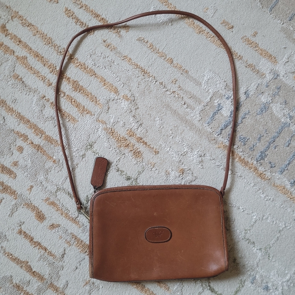 Diane Von Furstenberg | Brown Leather Crossbody Bag/Clutch